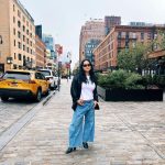 Lana Condor Instagram - No cheese pull, but does one even need a cheese pull if the bagel is rainbow? Sound off Manhattan, New York