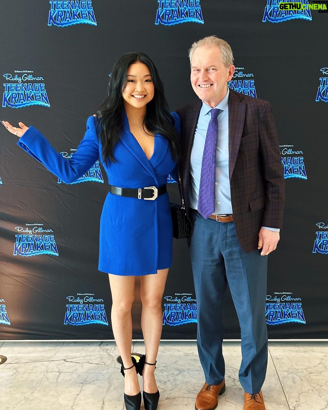 Lana Condor Instagram - Ruby Gillman: Teenage Kraken is finally out in theaters!!! I am so full of gratitude for all the love and support I’ve been shown during all things @teenagekrakenmovie … I love you all. This is a dream come true. Thank you. 🌊 || see it in theaters… it’s worth it 🥹