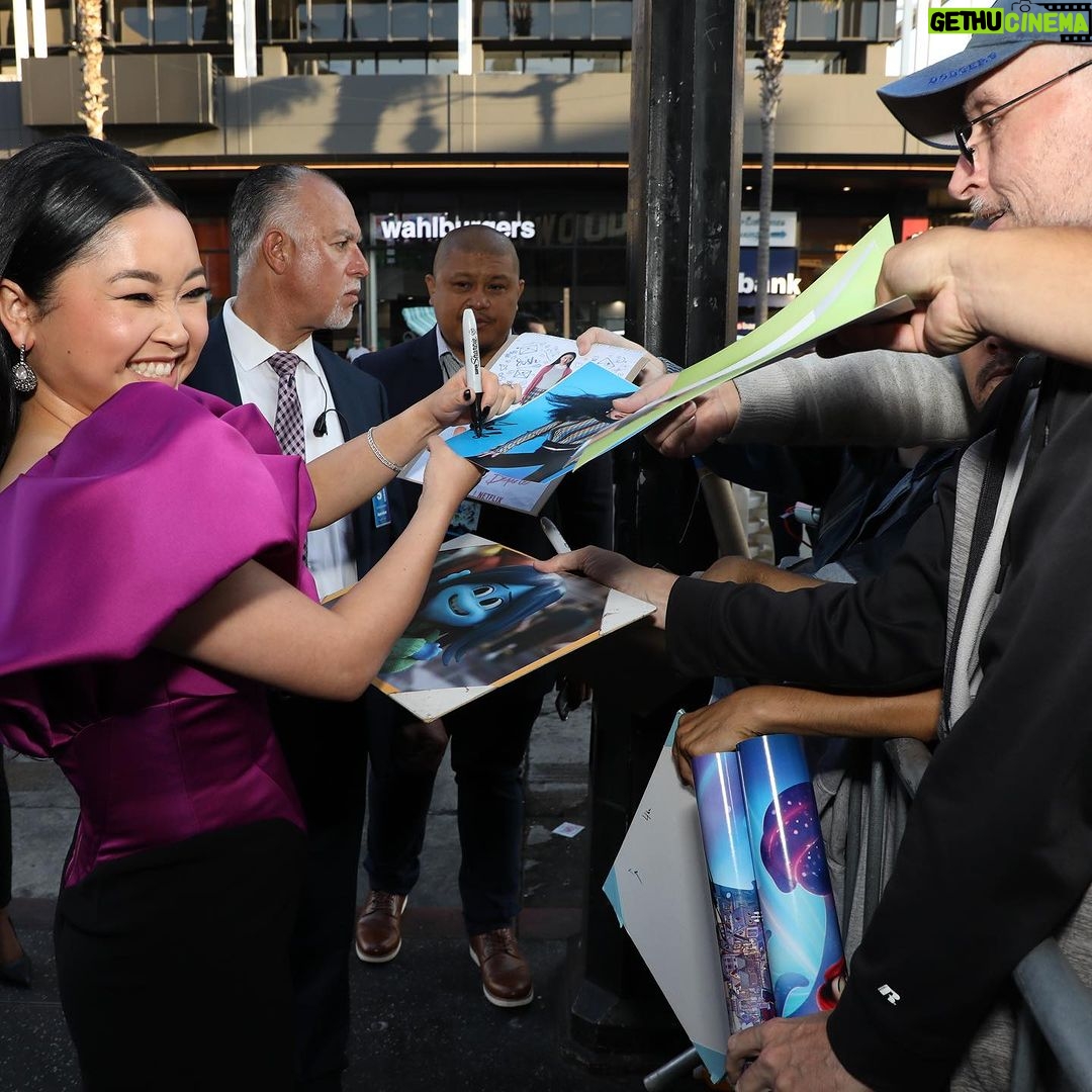Lana Condor Instagram - I cannot even begin to express how full my heart is. Thank you to everyone who came out to support our film @teenagekrakenmovie. I love you deeply. Only in theaters June 30th 🥹 TLC Chinese Theatre
