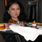 Lana Condor Instagram - No cheese pull, but does one even need a cheese pull if the bagel is rainbow? Sound off Manhattan, New York