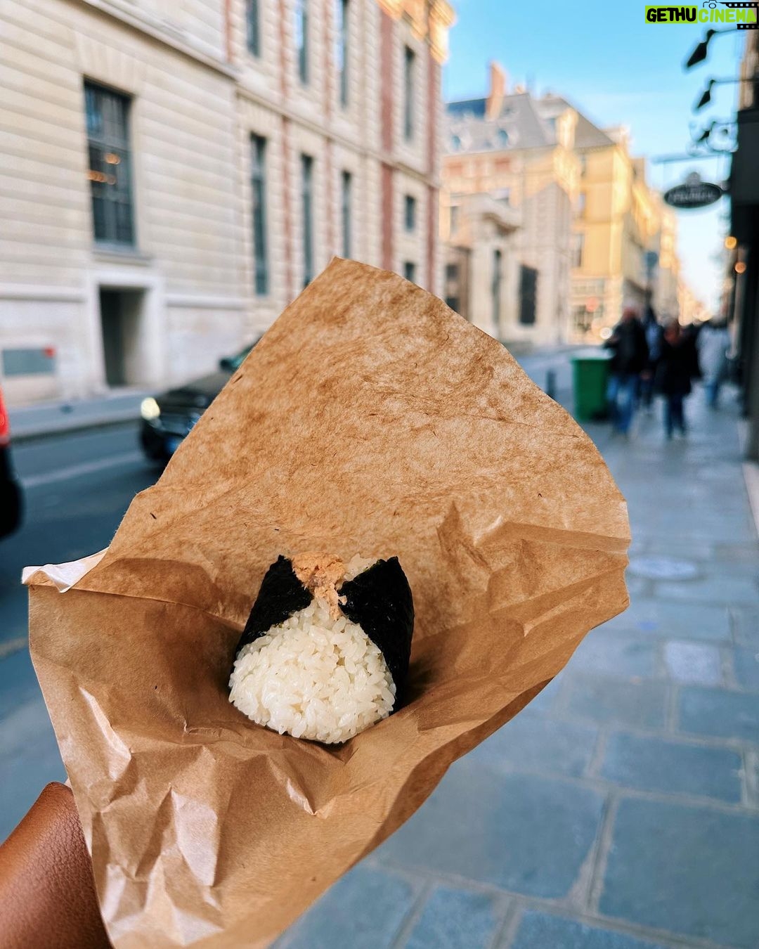 Lana Condor Instagram - These are a few of my favorite things 🎶 || travel, my sexy friends, the best bowl of ramen I’ve ever had (it was made with sardine broth-do not knock it till you try it wow) … lip liner, on the go onigiri , most delicious panini ft. mads hand Paris, France