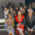 Lana Condor Instagram - She’s giving buoyancy in @moschino!!! Thank you for having me @jeremyscott the collection is DIVINE (plz refer to the swipe for the jaw drop) Milan, Italy