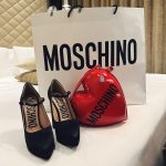 Lana Condor Instagram - She’s giving buoyancy in @moschino!!! Thank you for having me @jeremyscott the collection is DIVINE (plz refer to the swipe for the jaw drop) Milan, Italy
