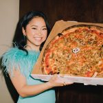 Lana Condor Instagram - dis Barbie mostly cares about pizza 🫦 Manhattan, New York
