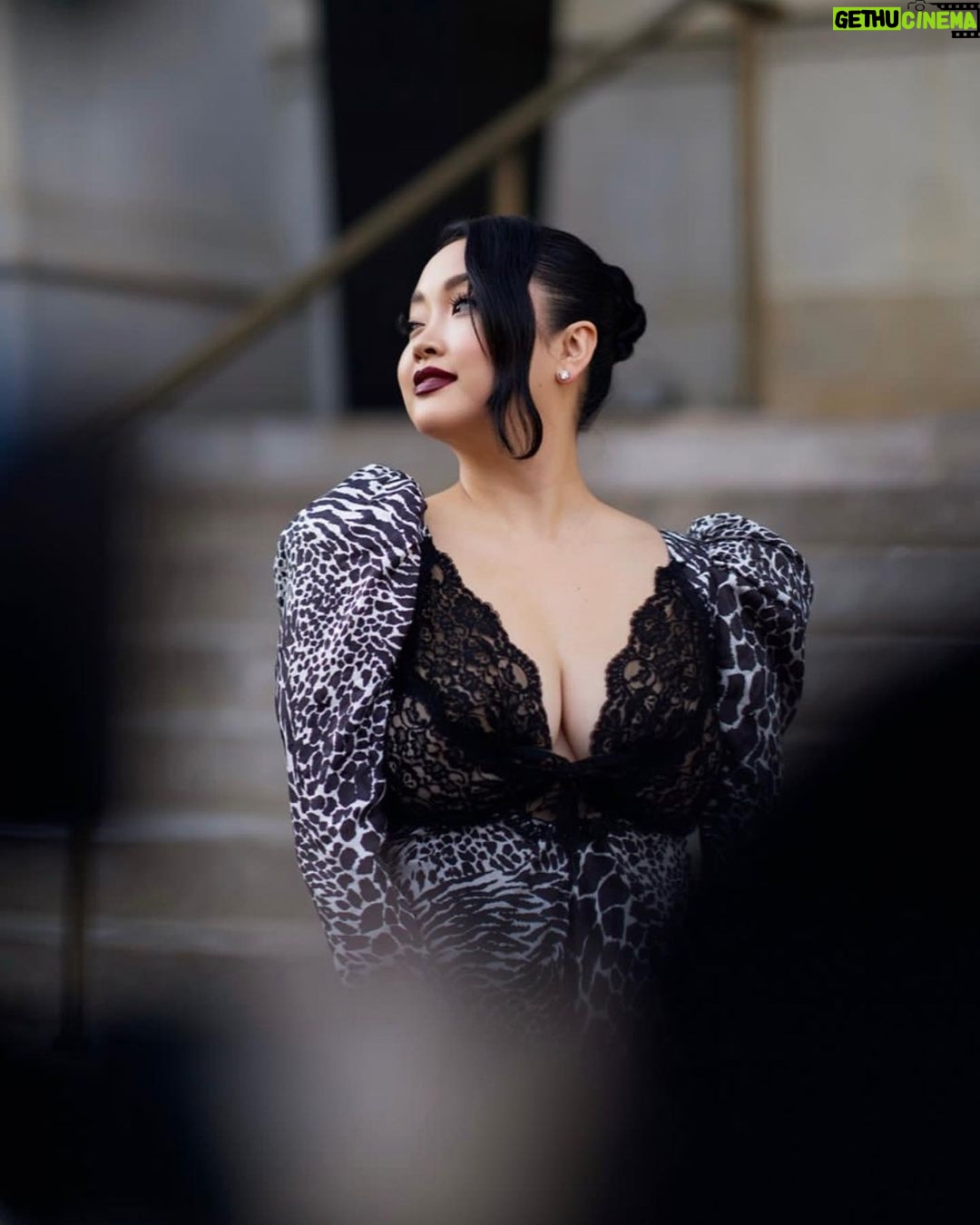 Lana Condor Instagram - @rodarte has me 🖤