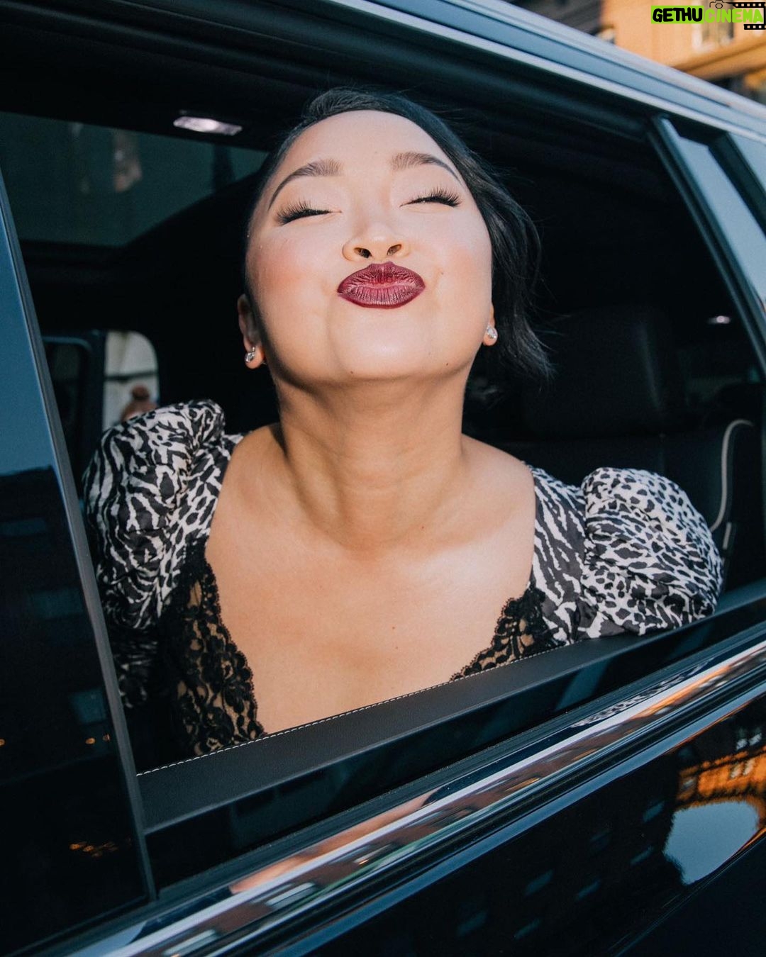 Lana Condor Instagram - @rodarte has me 🖤