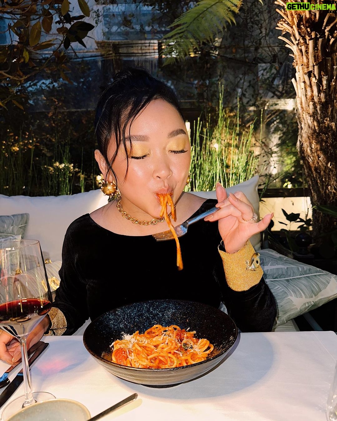 Lana Condor Instagram - Life is short, eat it up baby. Bet you’re drooling huh Somewhere in Europe