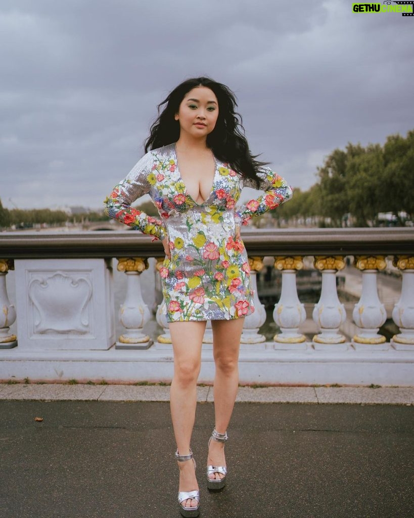 Lana Condor Instagram - @eliesaabworld brought the majesty to Paris couture week - steeped in drama and elegance, the show was nothing short of a classy regal dream. Merci beaucoup 💐 Musée Des Arts Décoratifs-Paris