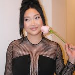 Lana Condor Instagram – @giorgioarmani got her out of the house last night !!! & here’s proof !!! 🖤 Beverly Hills, California