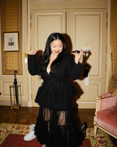 Lana Condor Instagram - Paris w/ You 🖤 @viktorandrolf_fragrances Paris, France