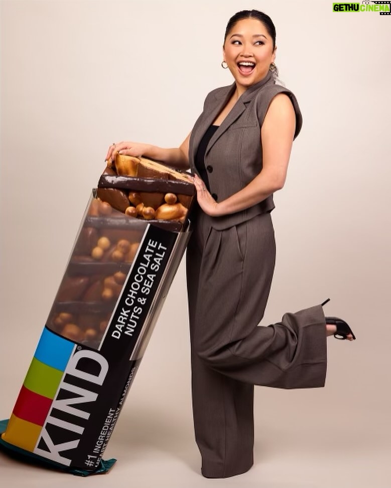 Lana Condor Instagram - #kindpartner Extreme diet resolutions are out. Trusting your taste buds is in. 🥰