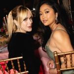 Lana Condor Instagram - Beautiful night at @rogervivier holiday dinner 🎄 w/ the most lovely hosts @kiernanshipka @laurabrown99 🫶🏽