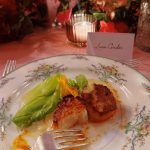 Lana Condor Instagram – Beautiful night at @rogervivier holiday dinner 🎄 w/ the most lovely hosts @kiernanshipka @laurabrown99 🫶🏽