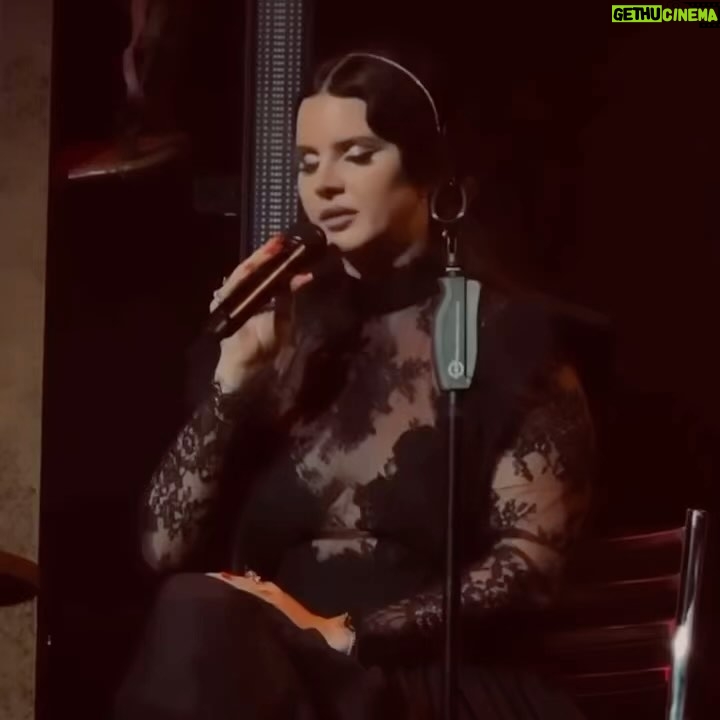 Lana Del Rey Instagram - Thank you for our full moon show, Baltimore And to jack and Margaret for coming 🖤🎥