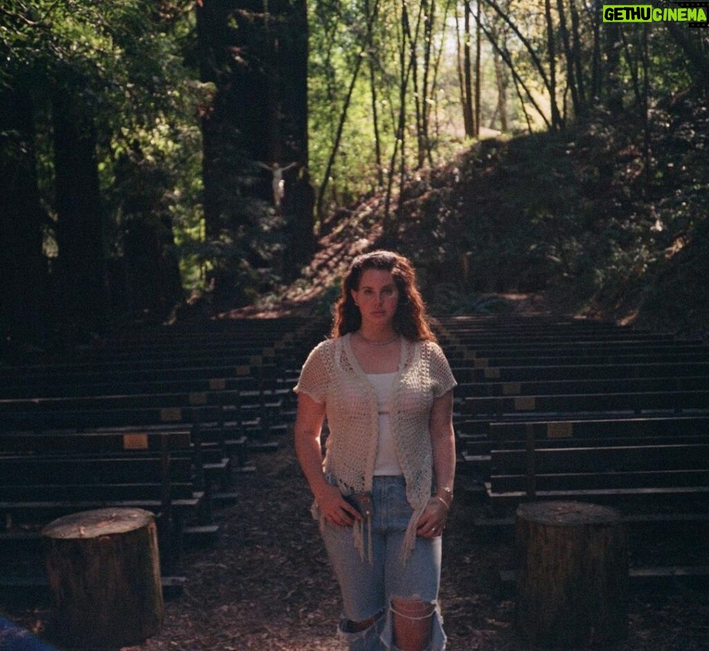 Lana Del Rey Instagram - There were stories of a church in the forest up north Berkeley City Club