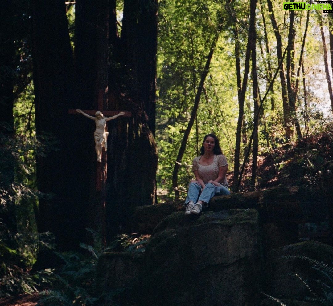 Lana Del Rey Instagram - There were stories of a church in the forest up north Berkeley City Club