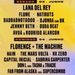 Lana Del Rey Instagram – OK so we’re playing some amazing festivals