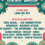 Lana Del Rey Instagram - ROCK EN SEINE Coming full circle back to France 🇫🇷 I promise this time it’s not just for 1000 people 💋 💋 🔫🔫 Luvu