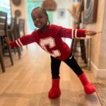 Lance Gross Instagram - I personally think they look dope on kids 🤷🏿‍♂️ #LLKoolG