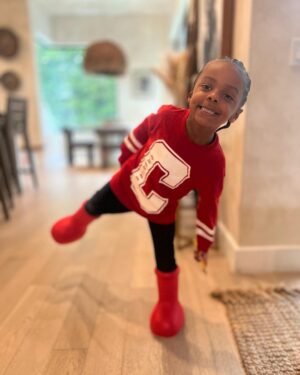 Lance Gross Instagram - I personally think they look dope on kids 🤷🏿‍♂️ #LLKoolG