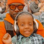 Lance Gross Instagram – Good times @monsterjam with the fam 🏁