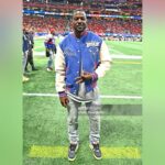 Lance Gross Instagram - We spotted Brother Lance Gross representing for his #howarduniversity team on sidelines at @celebrationbowl 👌🏿 - photo credit @thephotomanlife #gettyimages Atlanta, Georgia