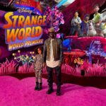 Lance Gross Instagram – Strange World Premiere with my 🐢