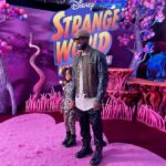 Lance Gross Instagram – Strange World Premiere with my 🐢