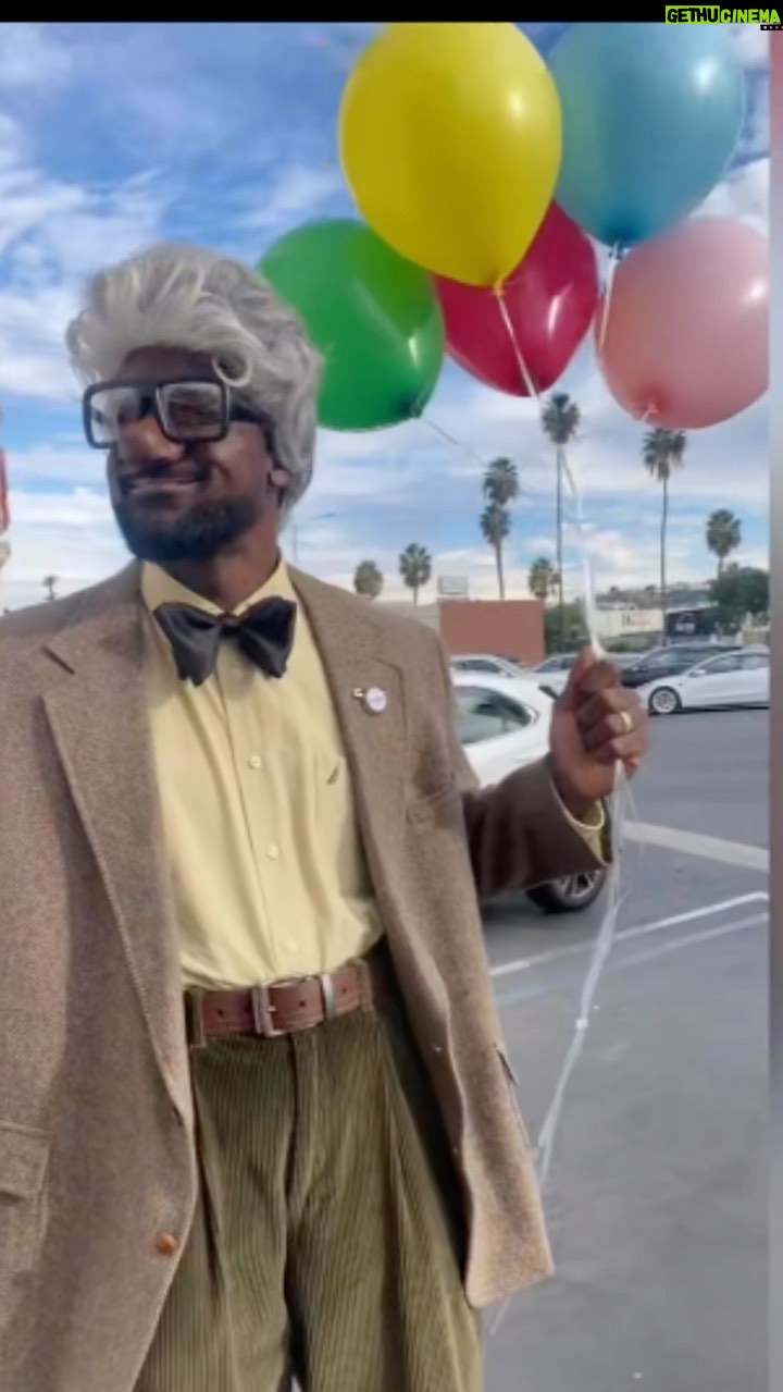 Lance Gross Instagram - Happy Halloween from Russell and Mr Frederickson
