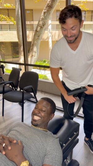 Lance Gross Instagram - From Payne to pain free. We got our guy all loosened & ready to rock the big screens. 
Pleasure working with @lancegross 
Until next time

#chiropractor #occhiropractor #adjustment #firsttimer #tylerperryhouseofpayne #crack #wellness #feelsgood