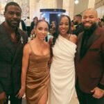 Lance Gross Instagram - Can’t be more proud of my brother @letmelev_ & @rashondarjoplin! Congrats on your union!