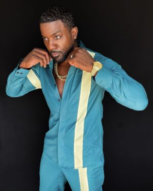 Lance Gross Instagram - Never afraid of color 🌊 🌊🌊