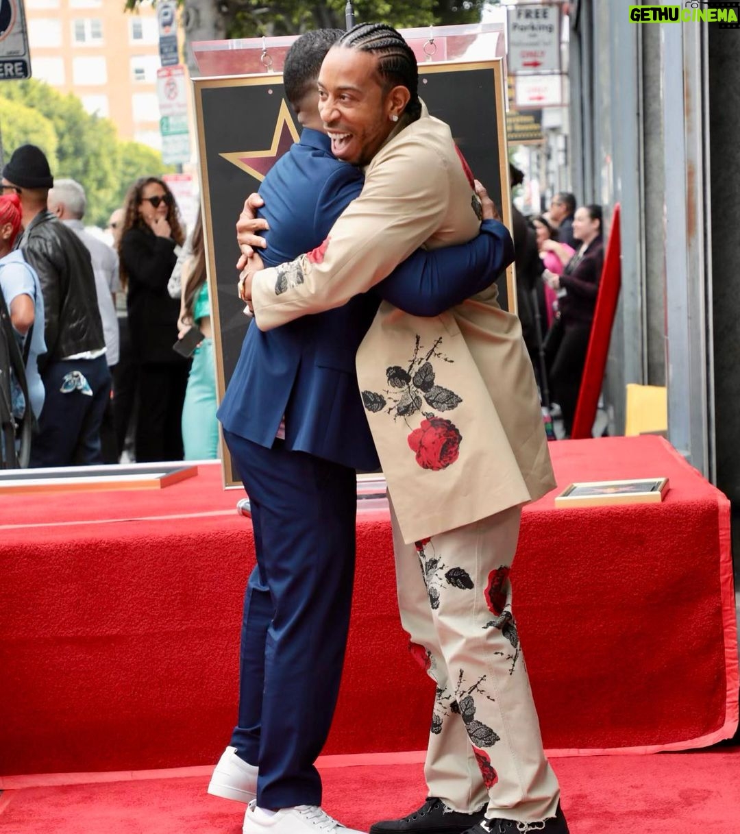Larenz Tate - 101.8K Likes - Beyond proud of you brother Chris. Honored and grateful to share this monumental moment with you bro. Even more proud, honored and grateful for our brotherhood. Ya dig! Congrats! Well deserved @ludacris ⭐️