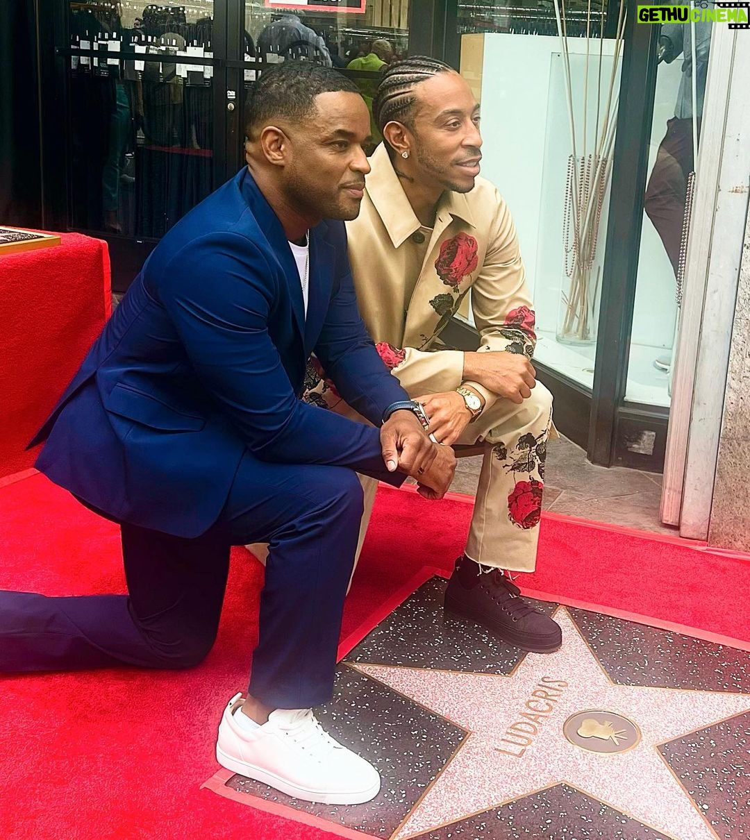 Larenz Tate - 101.8K Likes - Beyond proud of you brother Chris. Honored and grateful to share this monumental moment with you bro. Even more proud, honored and grateful for our brotherhood. Ya dig! Congrats! Well deserved @ludacris ⭐️