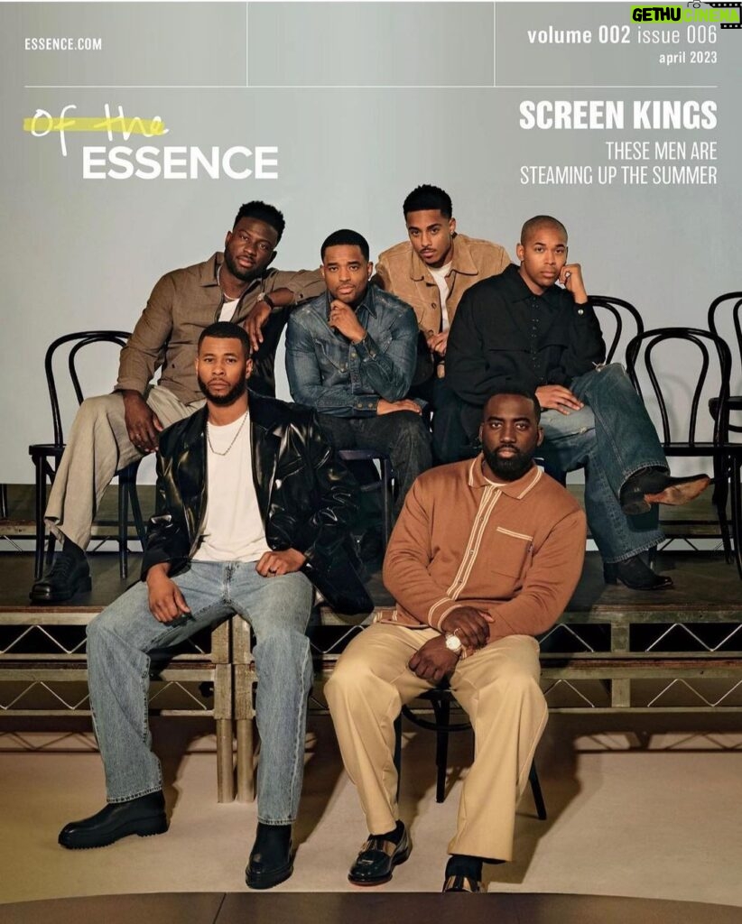 Larenz Tate Instagram - SCREEN KINGS! Honored to be apart of the @essence family, along side these extraordinary Brothas! Inspiring! Thank You @essence and to all those involved! Truly grateful. #Essence #ScreenKings
