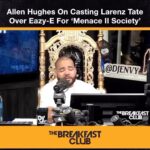 Larenz Tate Instagram - Saw this clip and it truly touched my spirit. Wow! Allen & Albert Hughes have had a huge impact on my career! A huge part of my success by believing in me so early on in my career. I am forever grateful to The Hughes Brothers! Learned so much from those brothers. Especially Allen! Love those brothers. 🙏🏾💪🏾🤎 Thank You @cthagod @djenvy @breakfastclubam for having my brother Allen on the show! Maybe someday we’ll make another classic movie for the culture. 🙏🏾✊🏾