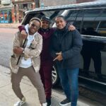 Larenz Tate Instagram - Surround by Big Energy! Ya dig! #BrotherlyLove 💪🏾🤜🏾🤛🏾🤎 Chicago, Illinois