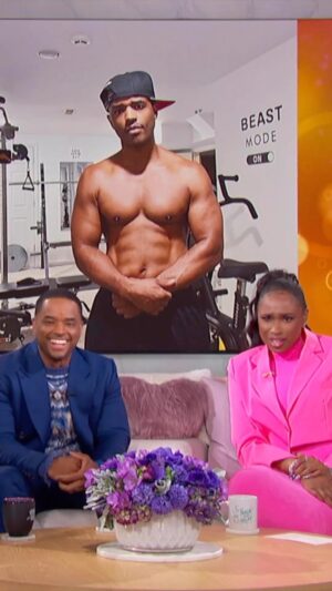 Larenz Tate Instagram - Yes indeed! @iamjhud @jenniferhudsonshow was LIT!!! 🔥  We just gettin started …. ya dig!!! 💪🏾💪🏾 @methodmanofficial