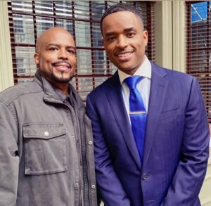 Larenz Tate Instagram - Sending major BDay Love to my brother in real life @lahmardtate !!! 

Grateful & honored to be your lil brother. Forever bonded!

May the Most High-Creator continue to Bless You Abundantly! Here’s to more trips around the sun King! 👑
#MoreLife 🤲🏾
#HappyBDay 🙏🏾
#BrotherlyLove ❤️