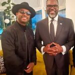 Larenz Tate Instagram - Politicking. Ya Dig! @chicagosmayor @lahmardtate @laron_tate #Unity #Community #Entrepreneurship #Chicago #TateBros Chicago, Illinois