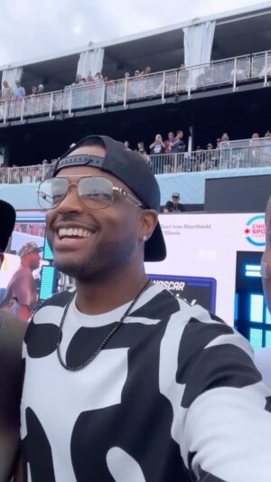 Larenz Tate Instagram - History made! NASCAR on the streets of CHICAGO! 

ChiTown we showed up and showed out…YA DIG!!!

Thank You @nascar @nascarchicago !!! See you back on the streets again!!! 

#NASCARPartner 💯
#StreetRacing 🚗💨💨💨🏁
#Chicago ❤️
@laron_tate 
@lahmardtate