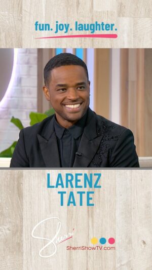Larenz Tate Instagram - He’s not really a councilman everybody! 🤣 Larenz Tate says fans of “Power Book II: Ghost” are so devoted they sometimes forget the actors are not their characters - something superfan Sherri knows all too well! 

#sherri #sherrishowtv #sherrishepherd #fun #joy #laughter #daytimetv #talkshow #power #powerneverends #powerbook2ghost #ghost #councilmantate #larenztate