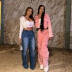 Larsa Pippen Instagram – Obsessed w my twin @sophiapippen33 ZZ’s Club