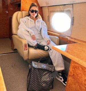 Larsa Pippen Instagram - PJ attire @prettylittlething