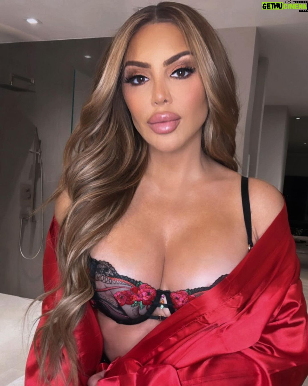 Larsa Pippen Instagram - Red is the color of love ❤️. @honeybirdette