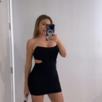Larsa Pippen Instagram - Respectfully I don’t care 😇. Dress: @fashionnova