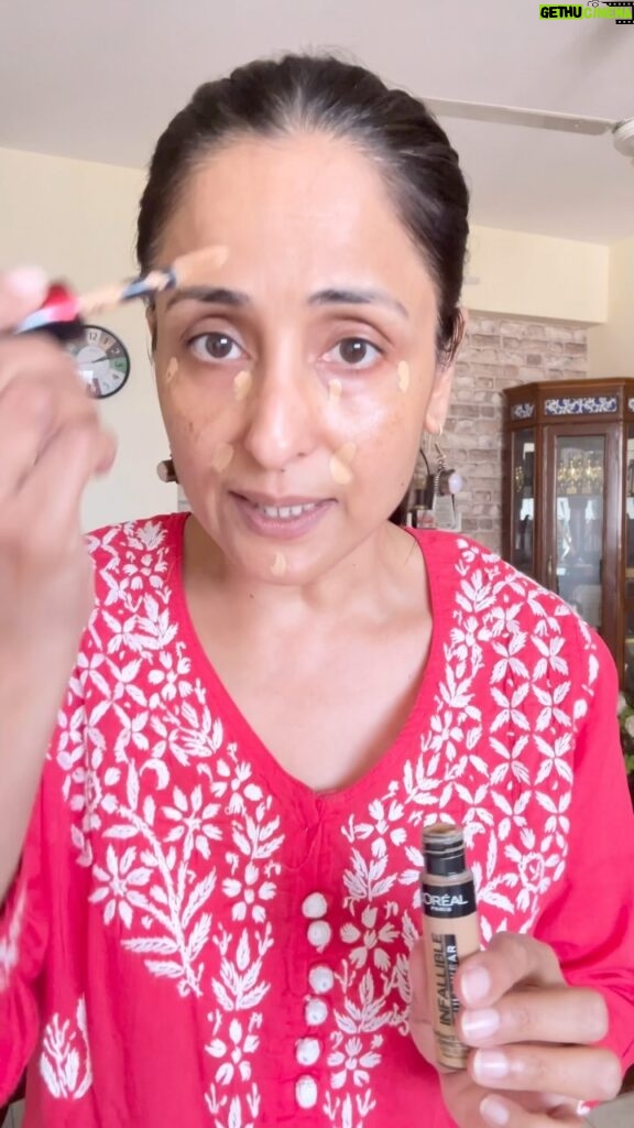 Lataa Saberwal Instagram - Only **CONCEALER** makeup base . ONE PRODUCT Makeup ❤️❤️ #lataasaberwal #authenticallylataa #oneproduct #5makeup #makeuplook #makeuptutorial #quickmakeup #quickmakeuptips #quickmakeuptutorial #quickmakeuproutine #quickmakeuplook #concealer #concealermakeup #concealers #concealertutorial #easymakeup #easymakeuptutorial #easymakeuplook #easymakeuplooks #easymakeuotutorials #easymakeuptips