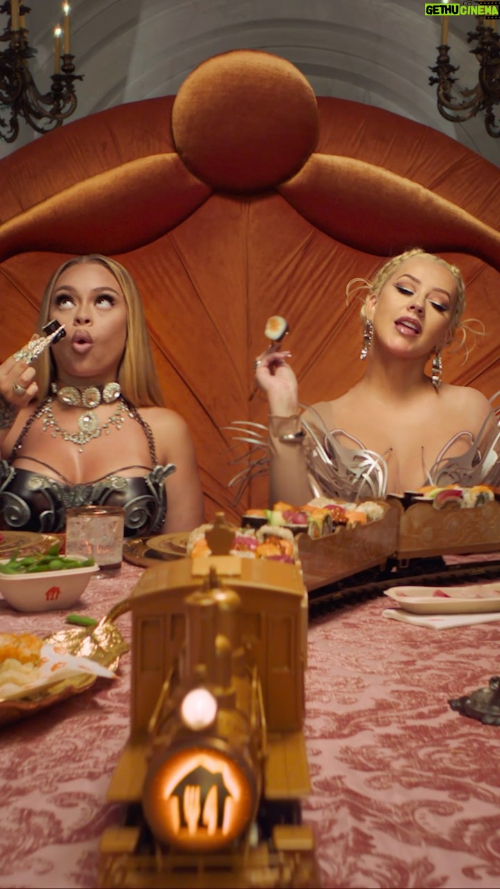 Latto Instagram - Get ready to listen on repeat. A special delivery from me and @Xtina with @Justeatuk @justeatie #DidSomebodySay #JustEat #DidSomebodySayJustEat #AD