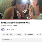 Latto Instagram - My 24th was one for the books… run it back 🥺
