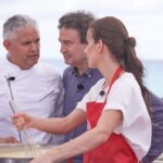 Laura Londoño Instagram - Pues arrancamos con una crema catalana en exteriores y una inglesa para helado de vainilla, abriendo un olla a presion sin volar por los cielos, unos mini Dim sum ergidos en "falso caldo" y un mini vestido 😅👌🏻 @masterchef_es #mccelebrity #masterchef @rtve Pueden revivir el capítulo y ver desde otros países por la app RTVE PLAY En España, todos los jueves a las 22:30 🌟